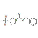 (S)-1-Cbz-3-(methylsulfonyl)pyrrolidine