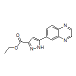 Ethyl 5-(Quinoxalin-6-yl)-1H-pyrazole-3-carboxylate