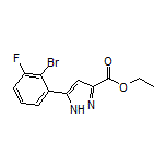 Methyl 5-(2-Bromo-3-fluorophenyl)-1H-pyrazole-3-carboxylate