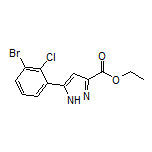 Ethyl 5-(3-Bromo-2-chlorophenyl)-1H-pyrazole-3-carboxylate