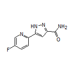5-(5-Fluoropyridin-2-yl)-1H-pyrazole-3-carboxamide