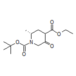 Ethyl (2R)-1-Boc-2-methyl-5-oxopiperidine-4-carboxylate