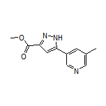 Methyl 5-(5-Methylpyridin-3-yl)-1H-pyrazole-3-carboxylate
