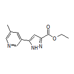 Ethyl 5-(5-Methylpyridin-3-yl)-1H-pyrazole-3-carboxylate