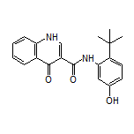 N-[2-(tert-Butyl)-5-hydroxyphenyl]-4-oxo-1,4-dihydroquinoline-3-carboxamide