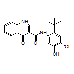 N-[2-(tert-Butyl)-4-chloro-5-hydroxyphenyl]-4-oxo-1,4-dihydroquinoline-3-carboxamide