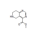 Methyl 5,6,7,8-Tetrahydropyrido[4,3-d]pyrimidine-4-carboxylate