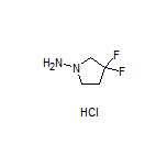 3,3-Difluoropyrrolidin-1-amine Hydrochloride