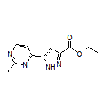 Ethyl 5-(2-Methylpyrimidin-4-yl)-1H-pyrazole-3-carboxylate