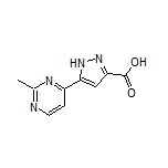5-(2-Methylpyrimidin-4-yl)-1H-pyrazole-3-carboxylic Acid