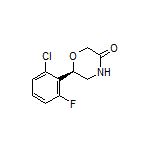 (R)-6-(2-Chloro-6-fluorophenyl)morpholin-3-one