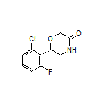 (S)-6-(2-Chloro-6-fluorophenyl)morpholin-3-one