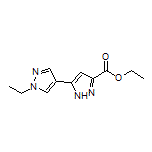 Ethyl 1’-Ethyl-1’H,2H-[3,4’-bipyrazole]-5-carboxylate