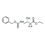 Ethyl (R)-1-[2-(Cbz-amino)-1-hydroxyethyl]cyclopropane-1-carboxylate