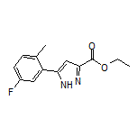 Ethyl 5-(5-Fluoro-2-methylphenyl)-1H-pyrazole-3-carboxylate