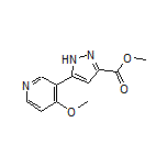 Methyl 5-(4-Methoxypyridin-3-yl)-1H-pyrazole-3-carboxylate