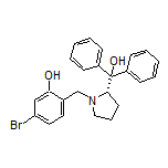 (S)-5-Bromo-2-[[2-(hydroxydiphenylmethyl)pyrrolidin-1-yl]methyl]phenol