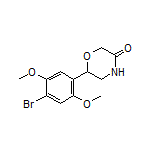 6-(4-Bromo-2,5-dimethoxyphenyl)morpholin-3-one