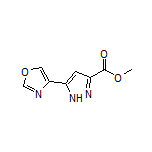 Methyl 5-(Oxazol-4-yl)-1H-pyrazole-3-carboxylate