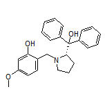 (S)-2-[[2-(Hydroxydiphenylmethyl)pyrrolidin-1-yl]methyl]-5-methoxyphenol