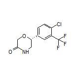 (R)-6-[4-Chloro-3-(trifluoromethyl)phenyl]morpholin-3-one