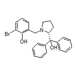 (R)-2-Bromo-6-[[2-(hydroxydiphenylmethyl)pyrrolidin-1-yl]methyl]phenol