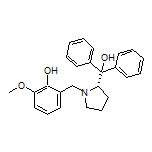(S)-2-[[2-(Hydroxydiphenylmethyl)pyrrolidin-1-yl]methyl]-6-methoxyphenol
