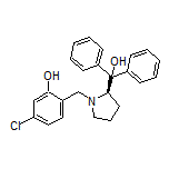 (R)-5-Chloro-2-[[2-(hydroxydiphenylmethyl)pyrrolidin-1-yl]methyl]phenol
