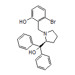 (S)-3-Bromo-2-[[2-(hydroxydiphenylmethyl)pyrrolidin-1-yl]methyl]phenol