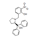 (R)-2-[[2-(Hydroxydiphenylmethyl)pyrrolidin-1-yl]methyl]-6-nitrophenol