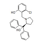 (S)-3-Chloro-2-[[2-(hydroxydiphenylmethyl)pyrrolidin-1-yl]methyl]phenol