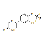 (R)-6-[3-Chloro-4-(trifluoromethoxy)phenyl]morpholin-3-one