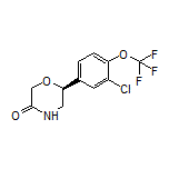 (S)-6-[3-Chloro-4-(trifluoromethoxy)phenyl]morpholin-3-one