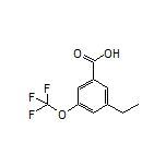 3-Ethyl-5-(trifluoromethoxy)benzoic Acid