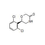 (R)-6-(2,6-Dichlorophenyl)morpholin-3-one