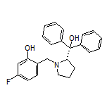 (S)-5-Fluoro-2-[[2-(hydroxydiphenylmethyl)pyrrolidin-1-yl]methyl]phenol