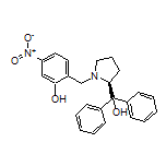 (S)-2-[[2-(Hydroxydiphenylmethyl)pyrrolidin-1-yl]methyl]-5-nitrophenol