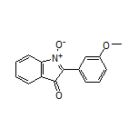 2-(3-Methoxyphenyl)-3-oxo-3H-indole 1-Oxide