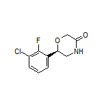 (R)-6-(3-Chloro-2-fluorophenyl)morpholin-3-one