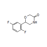 6-(2,5-Difluorophenyl)morpholin-3-one