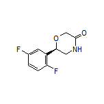 (R)-6-(2,5-Difluorophenyl)morpholin-3-one