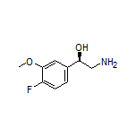 (R)-2-Amino-1-(4-fluoro-3-methoxyphenyl)ethanol