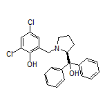 (S)-2,4-Dichloro-6-[[2-(hydroxydiphenylmethyl)pyrrolidin-1-yl]methyl]phenol