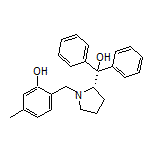 (S)-2-[[2-(Hydroxydiphenylmethyl)pyrrolidin-1-yl]methyl]-5-methylphenol