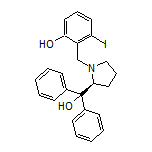 (S)-2-[[2-(Hydroxydiphenylmethyl)pyrrolidin-1-yl]methyl]-3-iodophenol