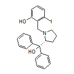 (R)-2-[[2-(Hydroxydiphenylmethyl)pyrrolidin-1-yl]methyl]-3-iodophenol