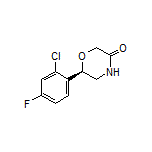 (R)-6-(2-Chloro-4-fluorophenyl)morpholin-3-one