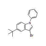 3-Bromo-5-(tert-butyl)-1-phenyl-1H-indole