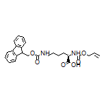 (R)-6-(Fmoc-amino)-2-[[(allyloxy)carbonyl]amino]hexanoic Acid