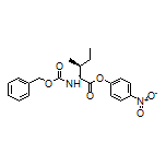 4-Nitrophenyl (2S,3S)-2-(Cbz-amino)-3-methylpentanoate